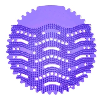 Purple Anti-Splash Urinal Screen - Lavendar